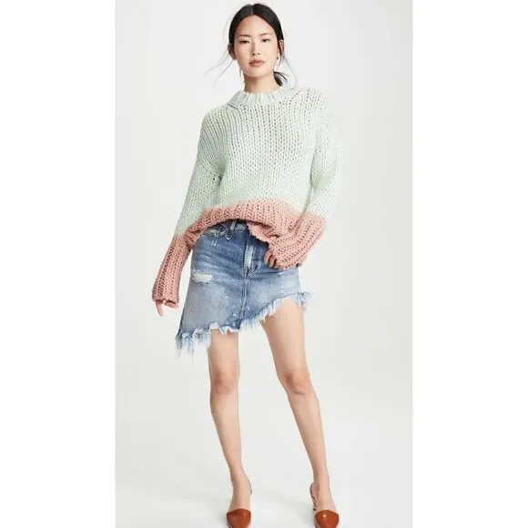 NWT ACNE STUDIOS Kirene Dip Dye Sweater